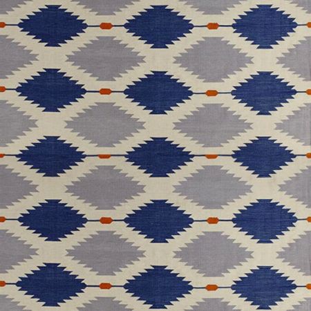 Handmade Natural Wool Boho Dhurrie For Living Room